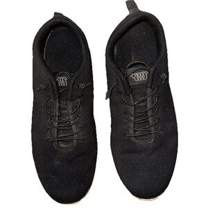 Wooloomooloo Lambton Black Merino Wool Sneakers Australia Mens Size 46 or US 12